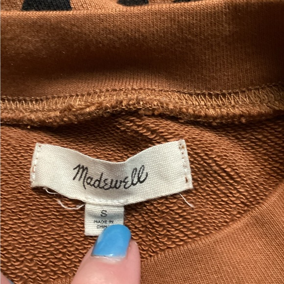 💥PRICE DROP💥 Pleat-Sleeve Sweatshirt in Leopard Dot - Picture 8 of 9